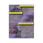 Sexual Harassment Information Safety Poster