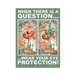 Wear Your Eye Protection Safety Poster