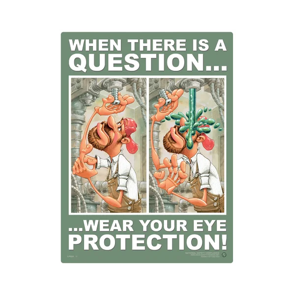 Wear Your Eye Protection Safety Poster