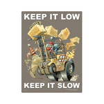 Forklift - Keep It Low Keep It Slow Safety Poster