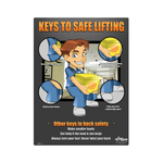 Medical Keys to Safe Lifting Safety Poster