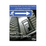 Emergency Escape Safety Poster