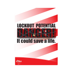 Lockout Potential Safety Poster