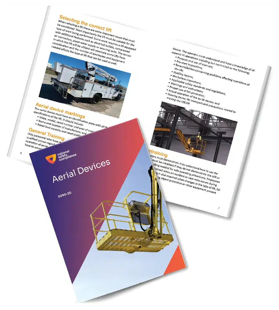 Aerial Devices Safety Booklet