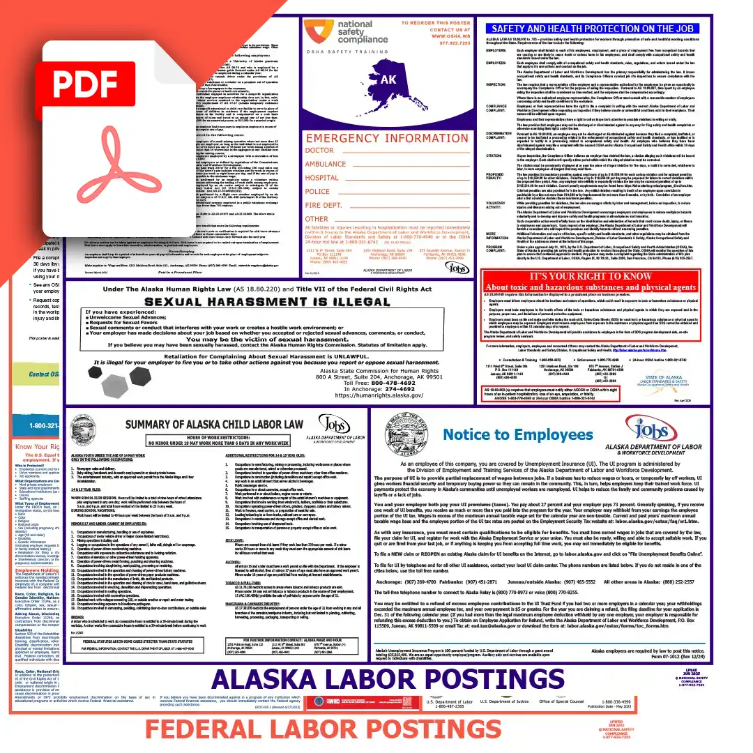 Alaska & Federal Poster PDF Download