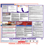 California & Federal Labor Law Poster English