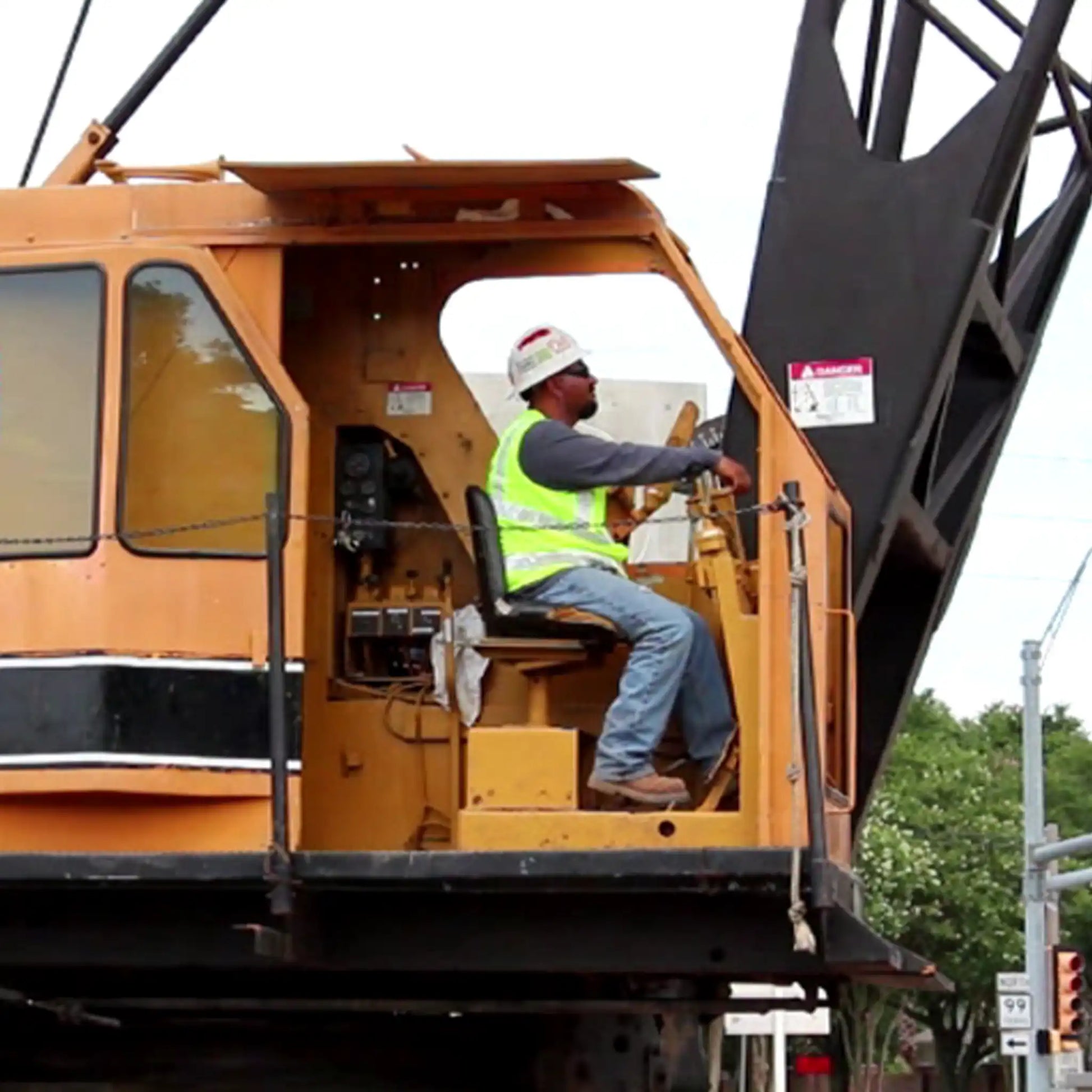 Crane Safety Hand Signals Streaming Man in Crane