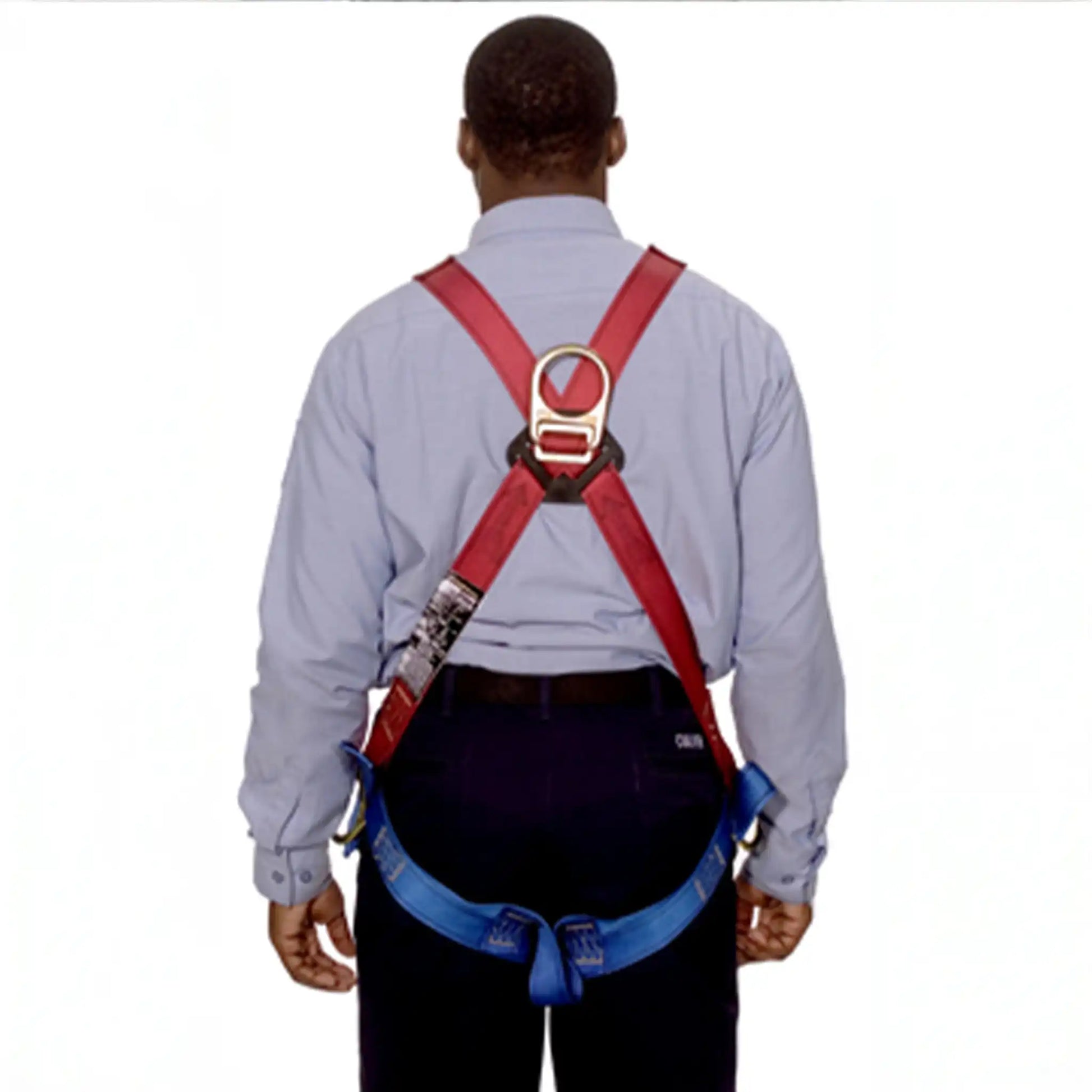 Fall Protection Streaming Man in Harness