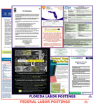 Florida & Federal Labor Law Poster Engish