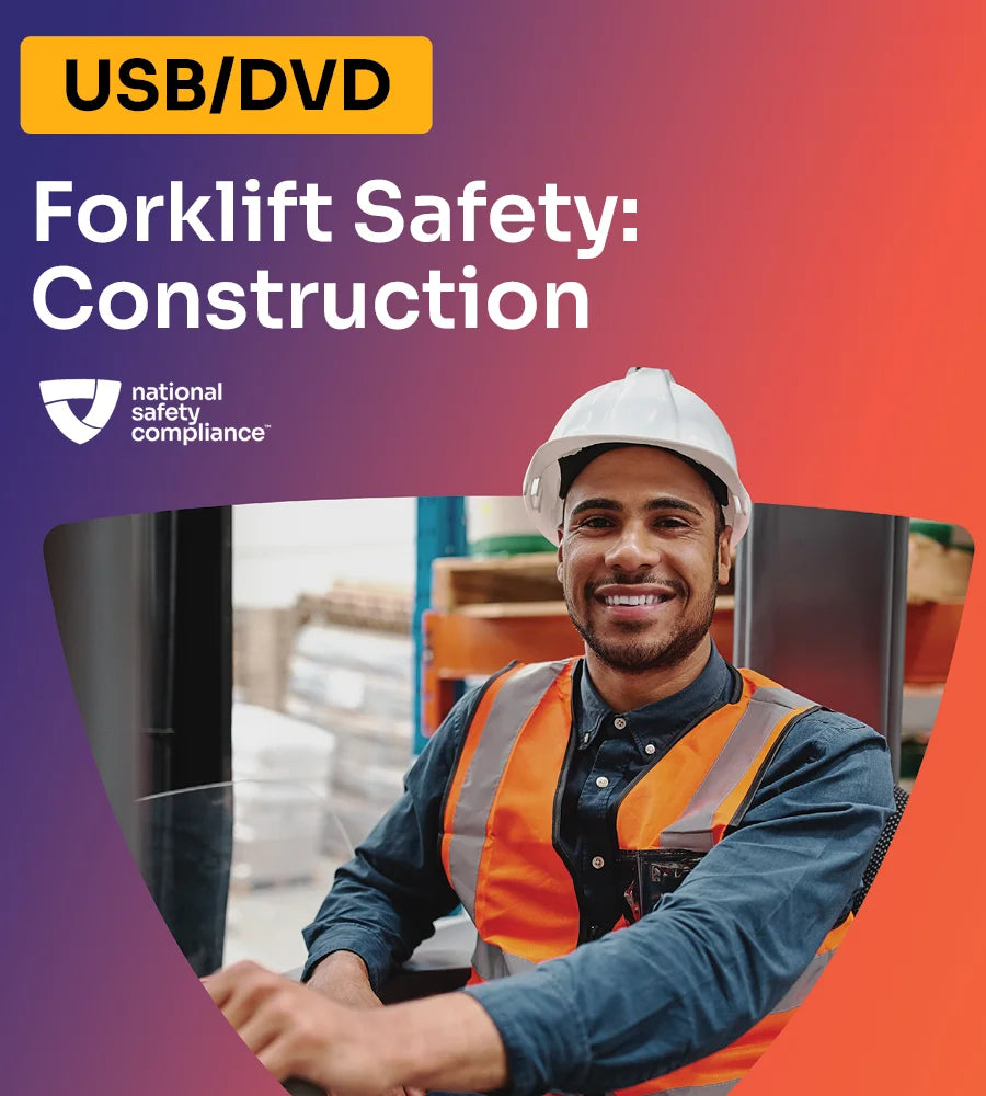 Forklift Safety Construction USB/DVD