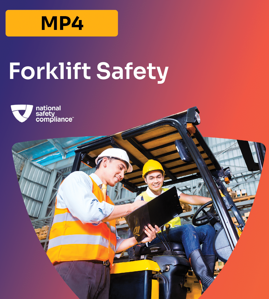 Forklift Safety Training MP4 (English & Spanish)