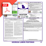 Georgia Labor Law Poster PDF Download