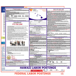 Hawaii & Federal Labor Law Poster English