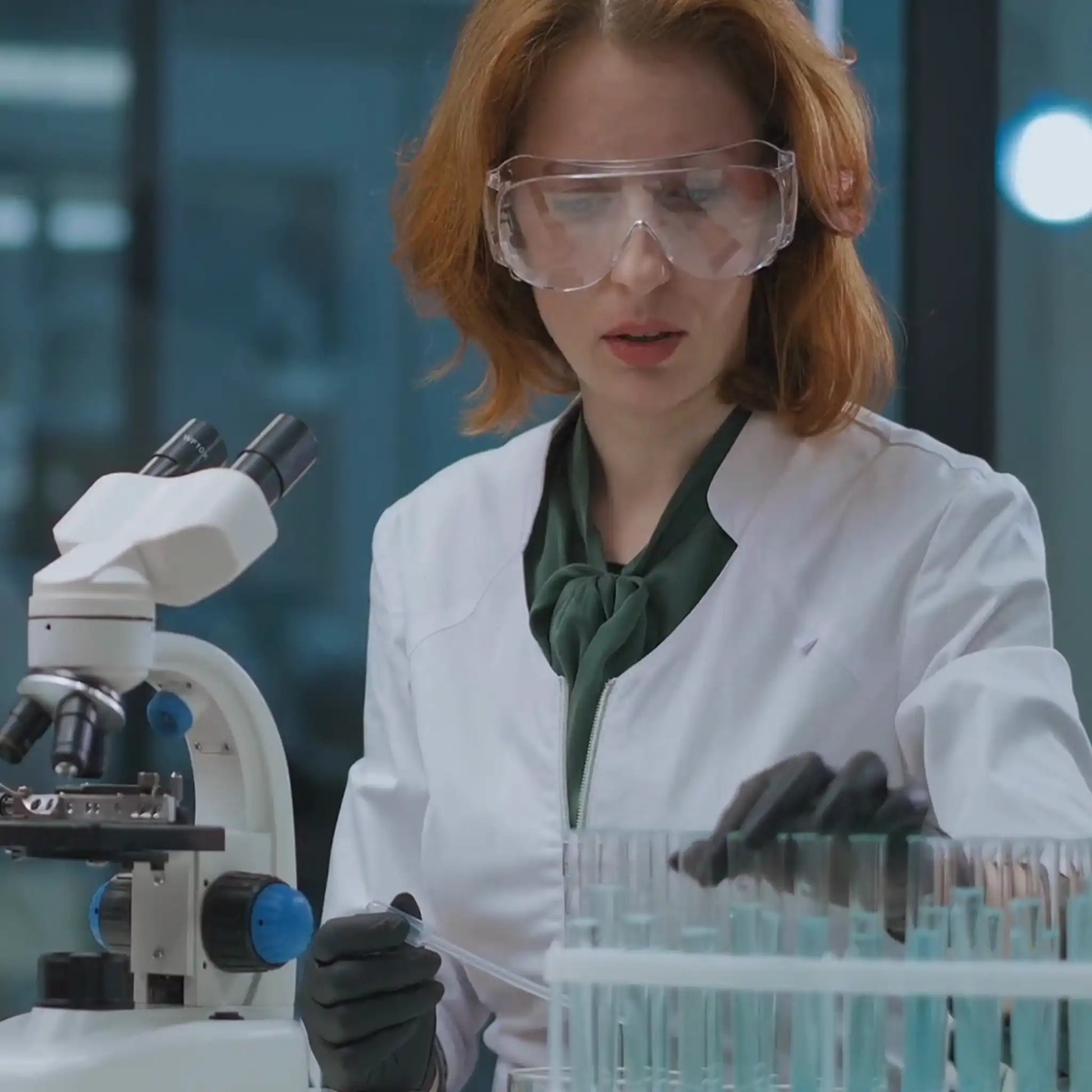 Hazard Communication Safety Data Sheets Streaming Woman With Chemicals