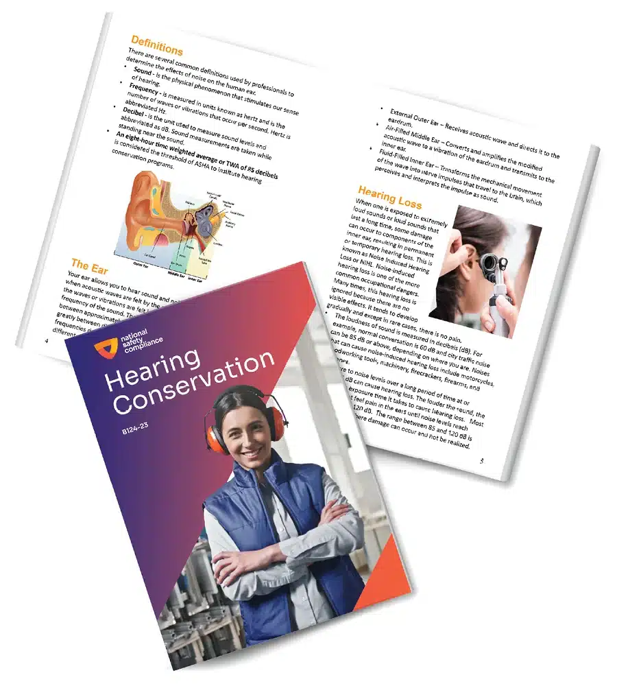 Hearing Conservation Safety Booklet
