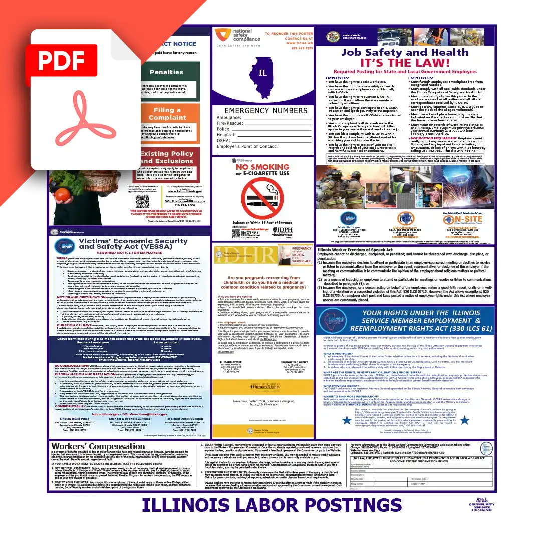 Illinois Poster PDF Download