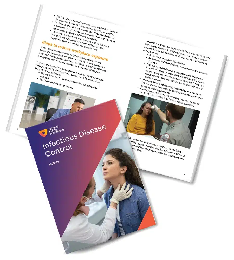 Infectious Disease Control Safety Booklet