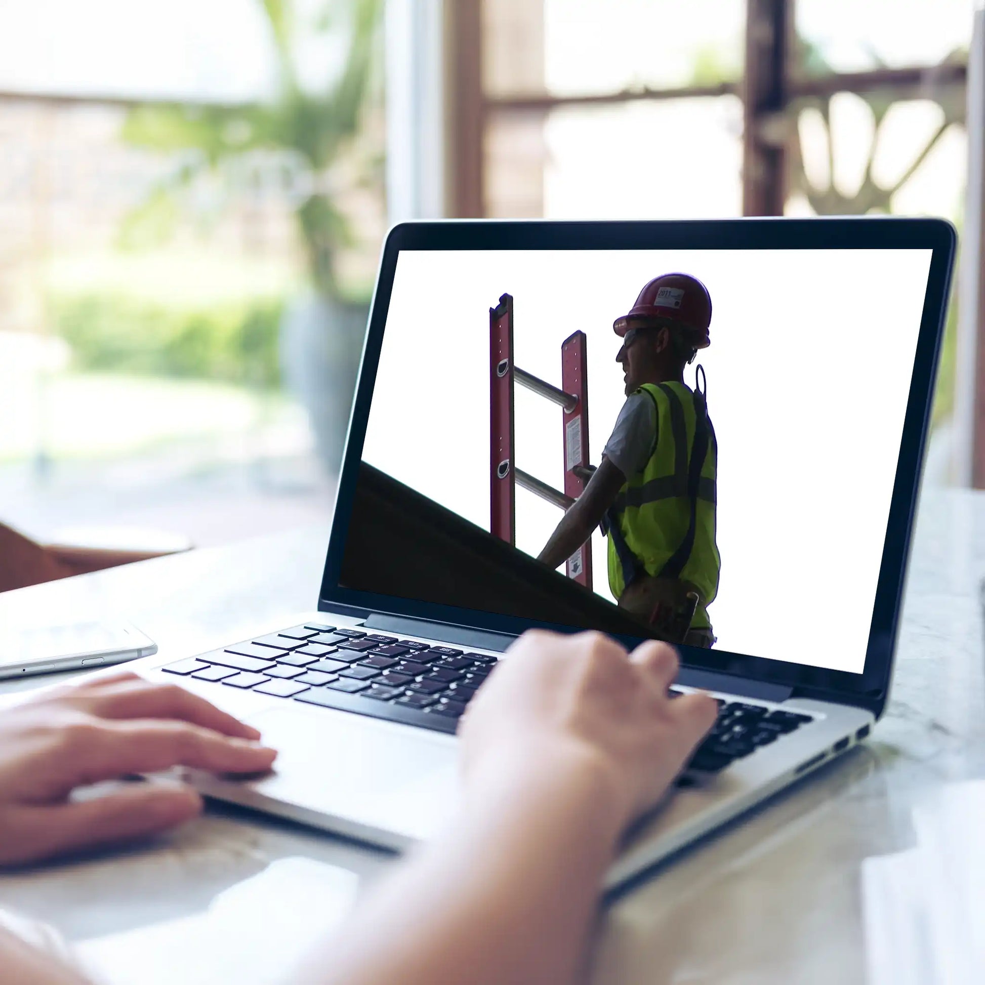 Ladder Safety MP4 Laptop