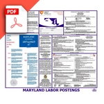 Maryland Labor Law Posters PDF Download Poster