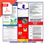 Mississippi Labor Law Poster PDF Download