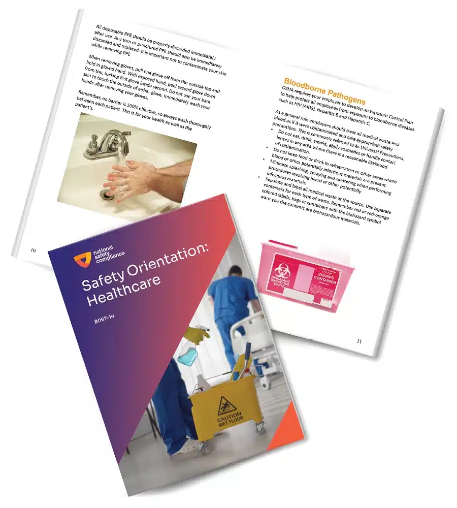 Safety Orientation Healthcare Booklet