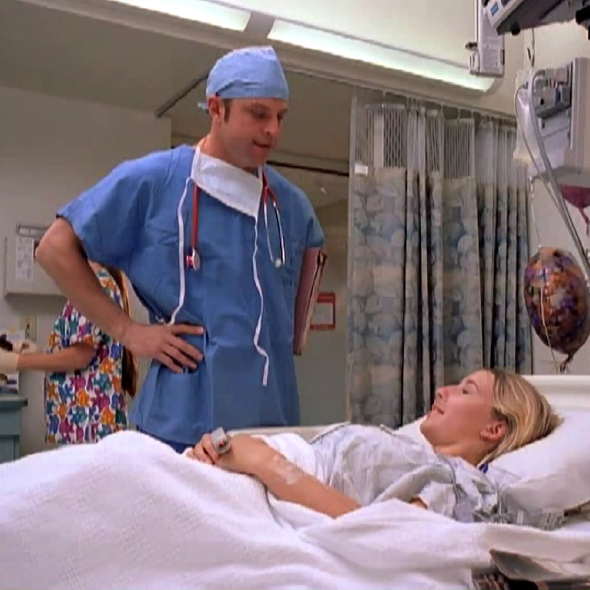 Safety Orientation Healthcare Streaming Woman in Hospital Bed