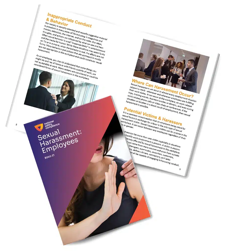 Sexual Harassment: Employees Safety Booklet