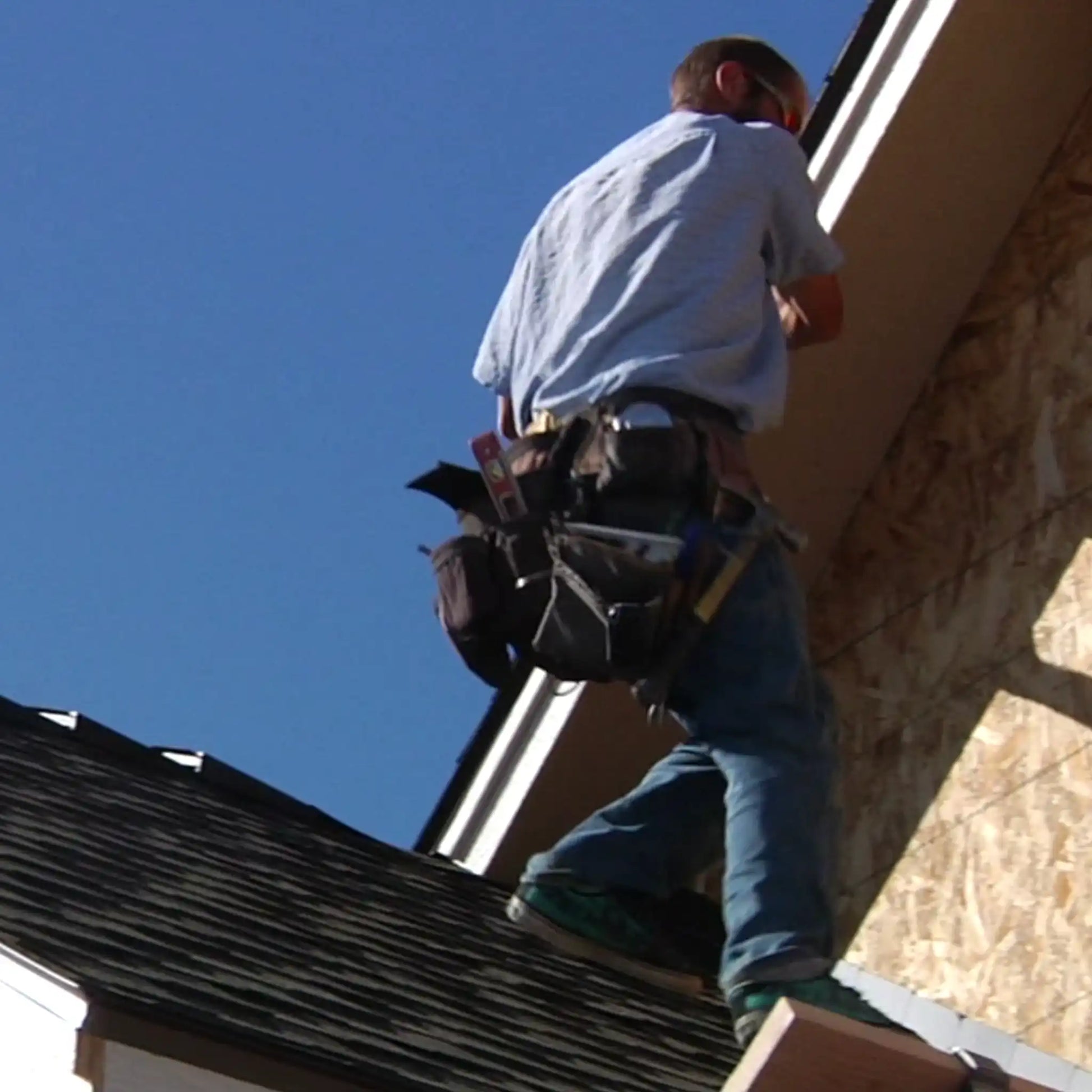 Slips, Trips & Falls Streaming Man on Roof