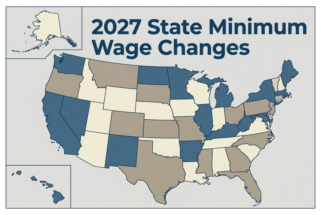 2027 State Minimum Wage Changes and Poster Updates