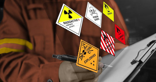 Hazardous material icons