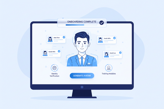 AI avatar generator for onboarding 