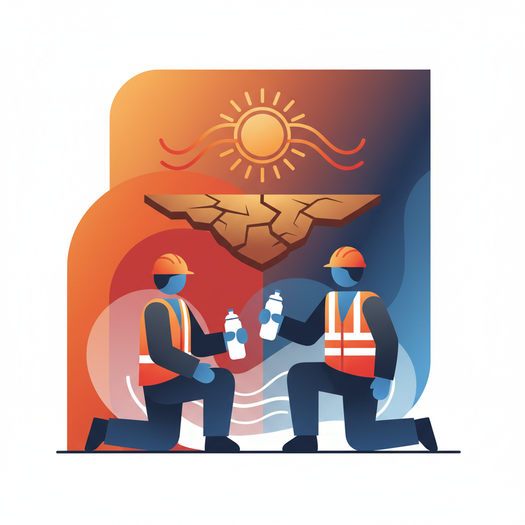 Illustration for Mastering Heat Stress Safety: Comprehensive Training for Outdoor Workforce Protection