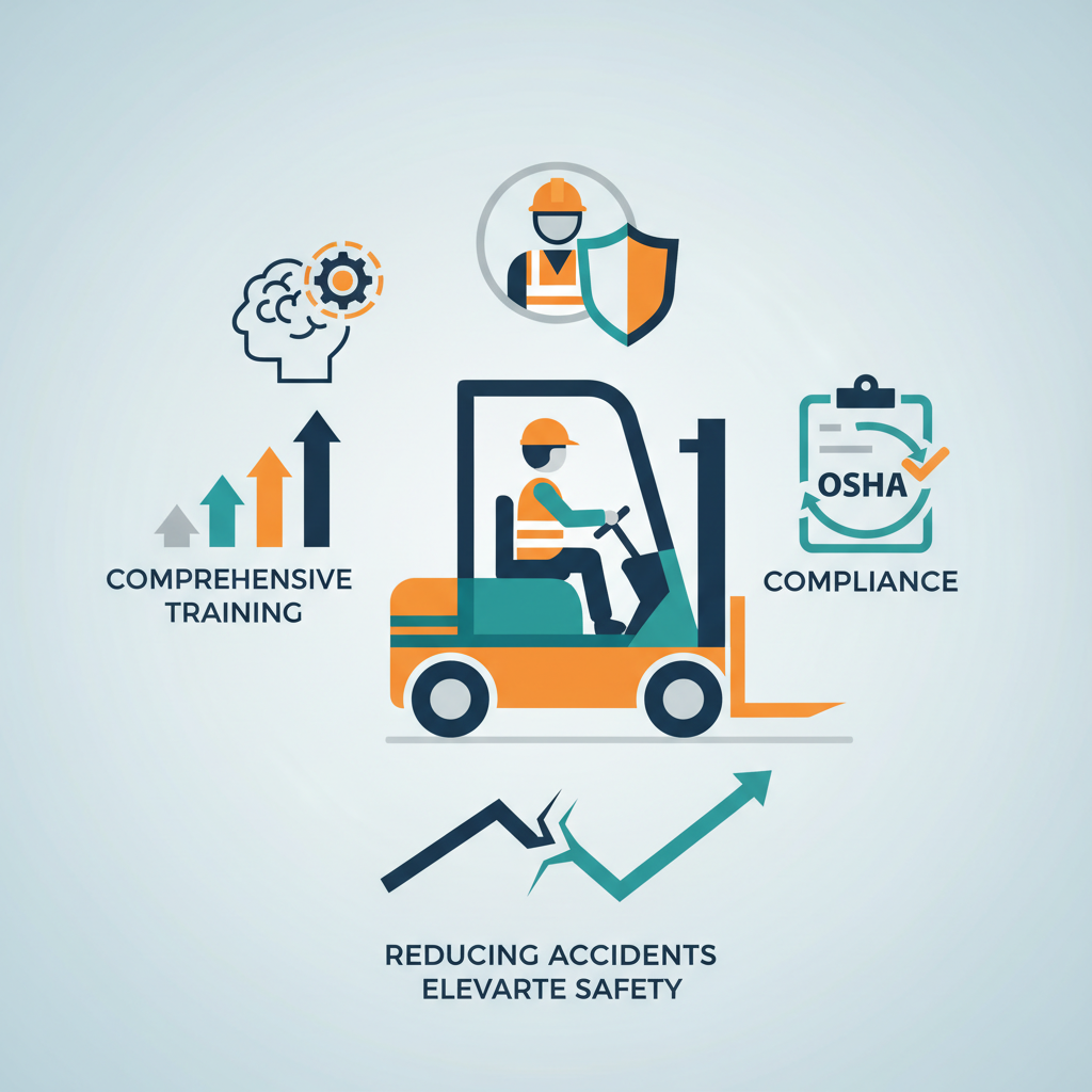 Illustration for Elevating Workplace Safety: Comprehensive Forklift Operator Training for OSHA Compliance