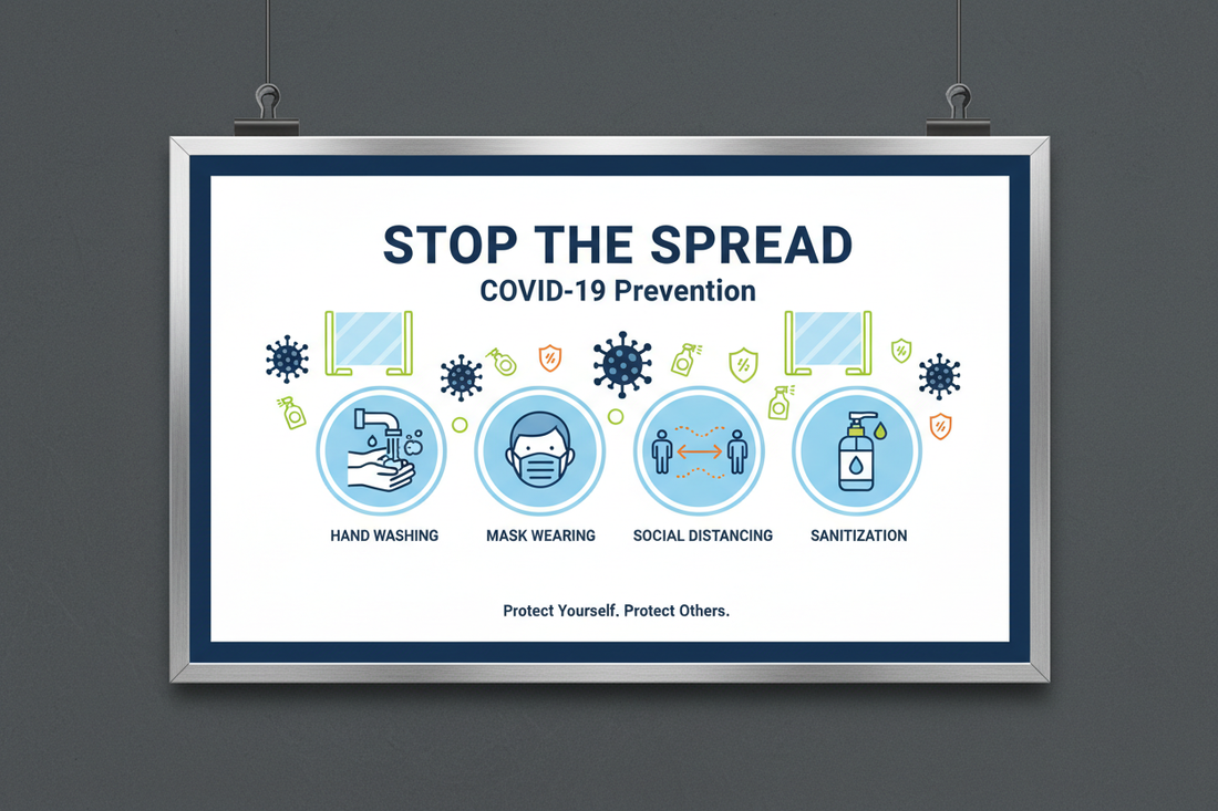 COVID Stop the Spread poster 