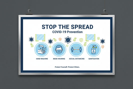 COVID Stop the Spread poster 