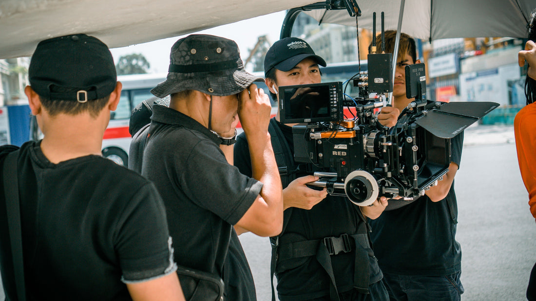 Camera crew ready to shoot video