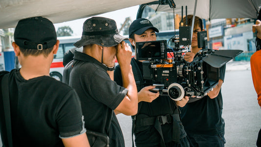 Camera crew ready to shoot video