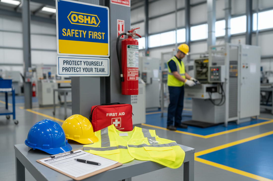 OSHA safety display