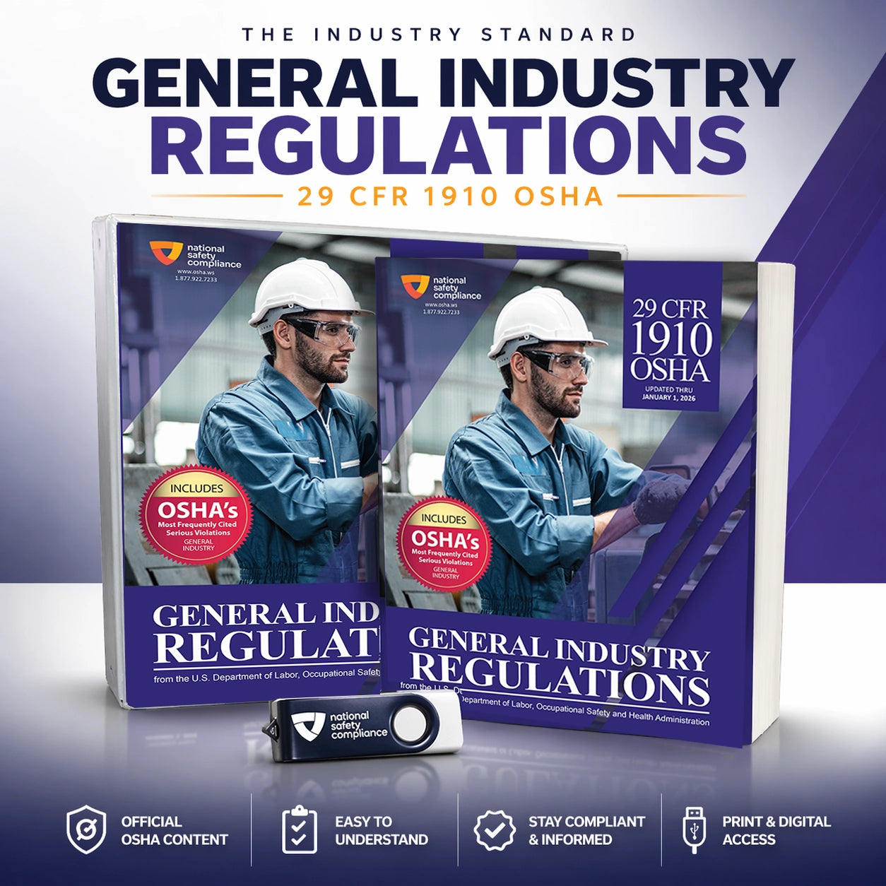 1910 OSHA General Industry Regulations (2026 Edition)