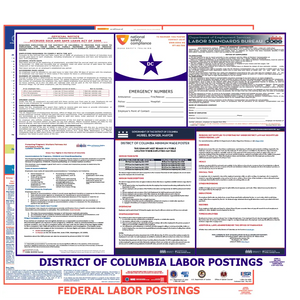 DC & Federal Labor Law Posters English