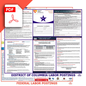 DC & Federal Labor Law Posters PDF Downloads