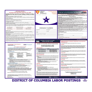 DC Labor Law Poster English