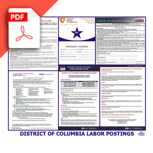 DC Labor Law Poster PDF Download