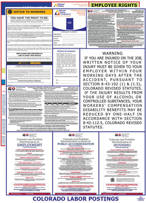 Colorado and Federal Labor Law Poster