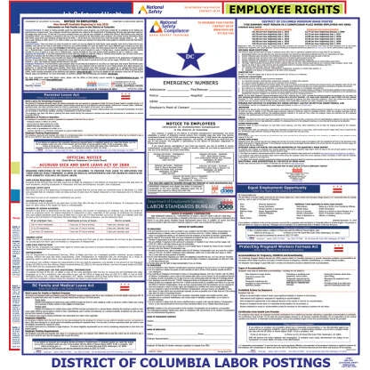 Washington DC and Federal Labor Law Posters