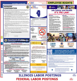 2025 Illinois State & Federal Labor Law Posters