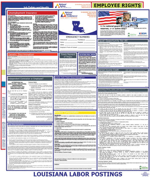 Louisiana and Federal Labor Law Poster