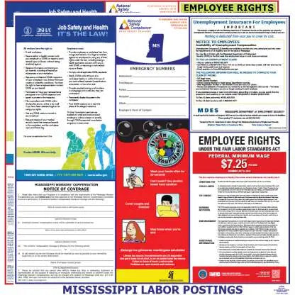 Mississippi and Federal Labor Law Posters