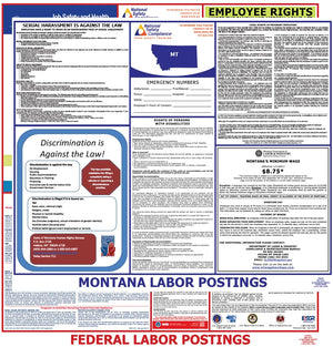 Montana and Federal Labor Law Poster