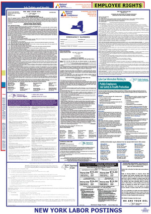 New York and Federal Labor Law Poster